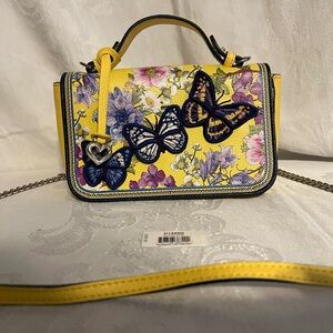 Brighton leather Sunshine Blossom Hill Garden colorful handbag
